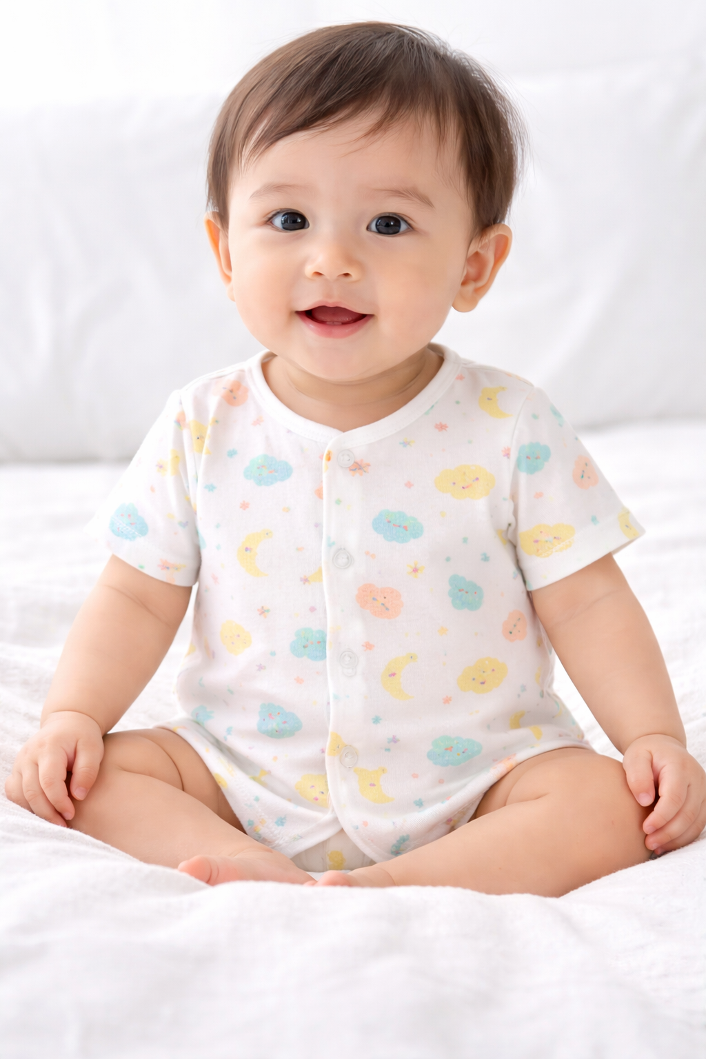 100% Muslin cotton soft JABLA front button
