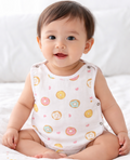 SLEEVELESS WRAP JABLA WITH SHOULDER AND SIDE  BUTTON