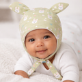 Bunny Caps with Booties and Mittens