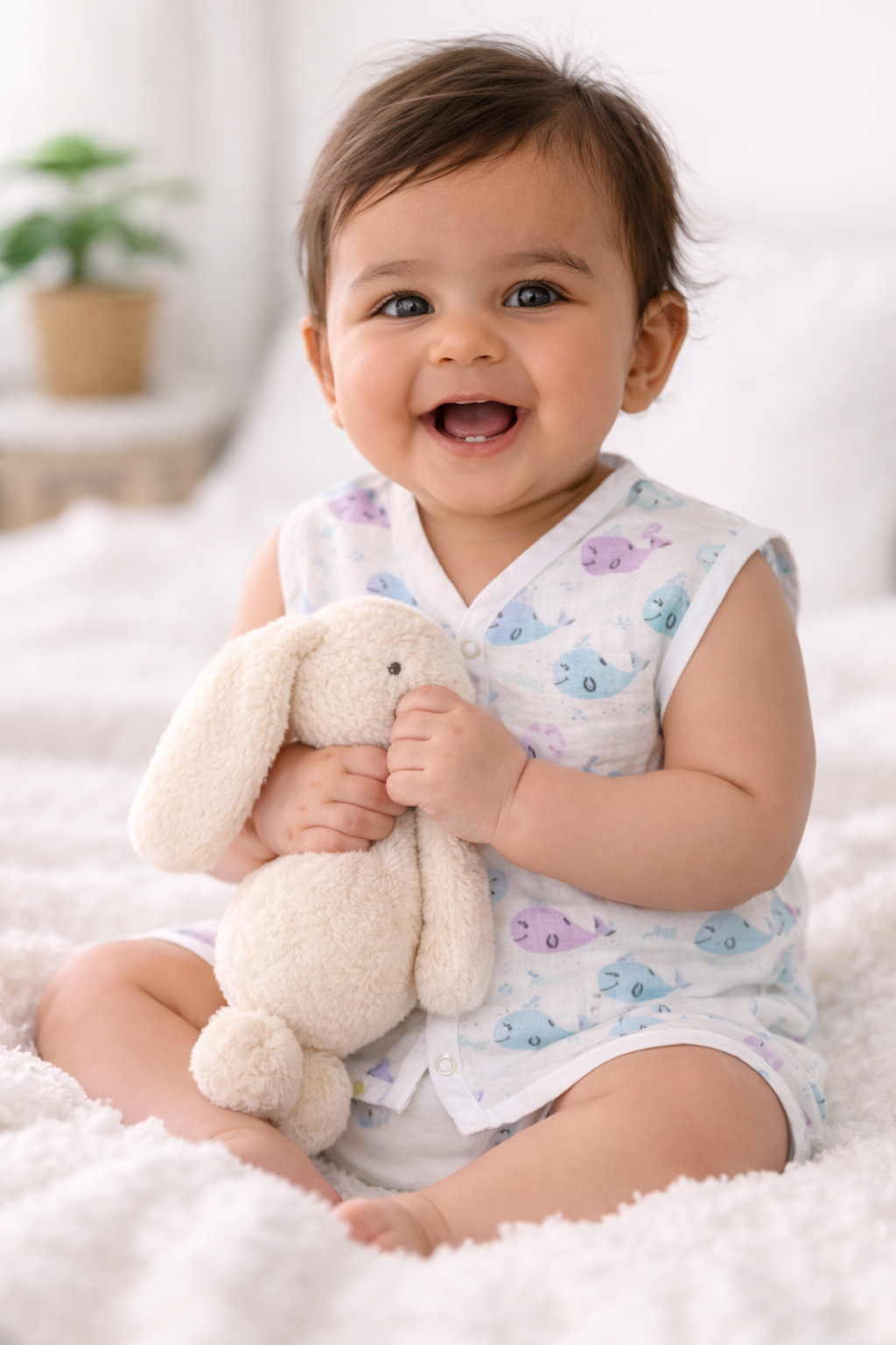 100% Muslin Cotton Button Jabla | Sleeveless Shirt | Breathable