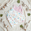 Sleeveless frock 100% Muslin Cotton | Breathable