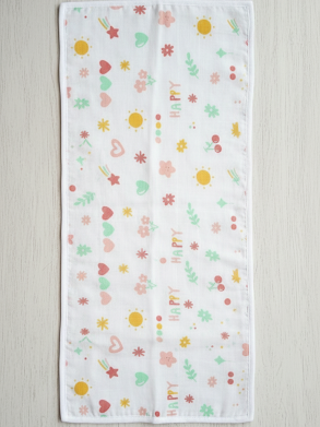 Long Two Layer Muslin Cotton Baby Bath Towel | Combo