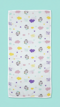 Long Two Layer Muslin Cotton Baby Bath Towel | Combo